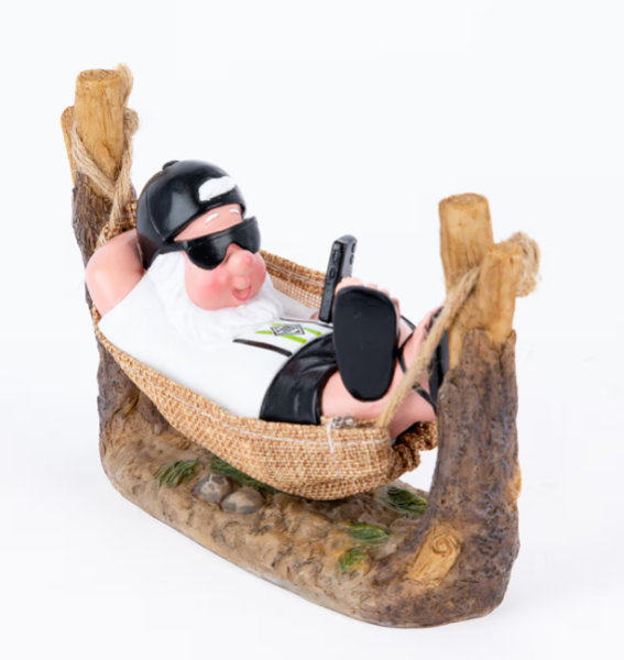 Borussia Mönchengladbach - Gartenzwerg 'Hängematte'